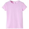 vidaXL Camiseta infantil rosa claro 116