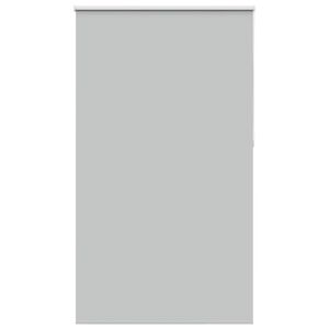 vidaXL Estor Enrollable Opaco gris claro 135x210 cm Tela Ancho 131,6cm