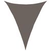 vidaXL Toldo de vela gris antracita HDPE 160 g/m&sup2; 4x5x5 m