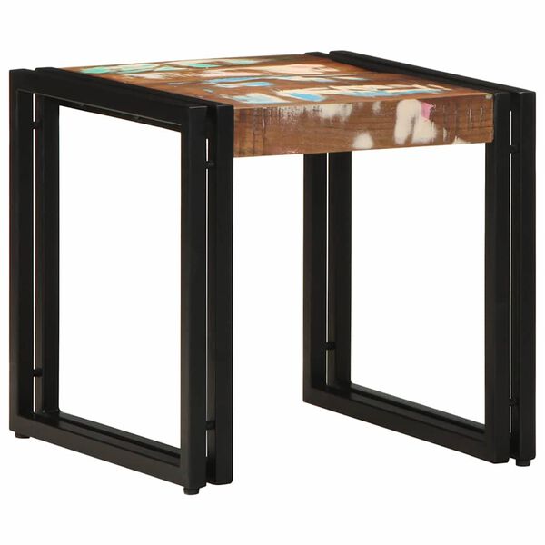vidaXL Mesa de Caf&eacute; 40 x 40 x 38 cm Madera s&oacute;lida recuperada