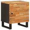 vidaXL Armario de Noche Marr&oacute;n 40 x 33 x 46 cm Madera de mango maciza
