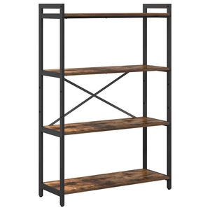 vidaXL Estante de libros 80 x 30 x 120 cm Madera de ingenier&iacute;a
