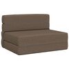 vidaXL Sof&aacute; Cama Plegable Gris topo 70 x 72 x 60 cm Tela