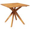 vidaXL Mesa de jard&iacute;n madera maciza de acacia 85x85x75 cm