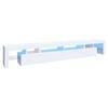 vidaXL Mueble de TV con luces LED blanco 260x36,5x40 cm