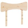 vidaXL Cabecero de madera maciza de pino 100 cm