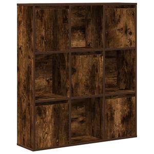 vidaXL Estanter&iacute;a madera de ingenier&iacute;a roble ahumado 89x24x101,5 cm