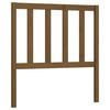 vidaXL Cabecero de cama madera maciza de pino marr&oacute;n miel 106x4x100 cm