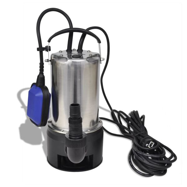 vidaXL Bomba sumergible de agua sucia 1100 W 16500 L/h