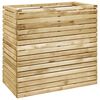 vidaXL Arriate de madera de pino impregnada 100x50x100 cm