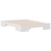 vidaXL Estructura de cama Blanco 140 x 190 cm Madera maciza de pino