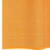 vidaXL Cortinas de gasa con trabillas 2 uds naranja 140x225 cm