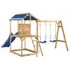 vidaXL Parque infantil de exterior madera de pino impregnada