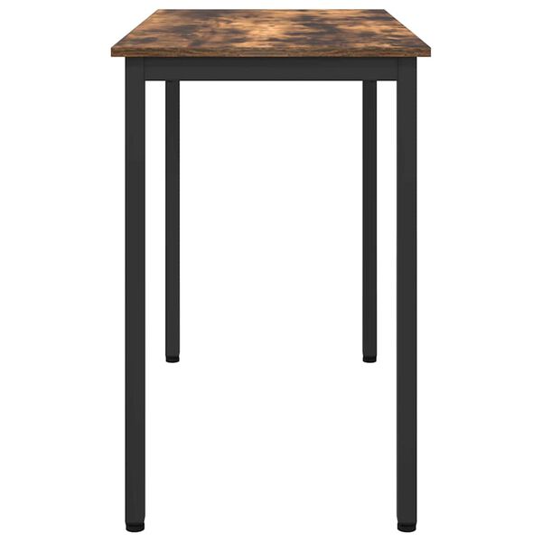 vidaXL Mesa Roble ahumado 100 x 50 x 76,5 cm