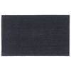 vidaXL Felpudo de fibra de coco gris oscuro 90x150 cm