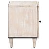vidaXL Armario de Noche 40 x 33,5 x 46 cm Madera de mango maciza