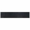 vidaXL Alfombra rectangular bamb&uacute; negro 60x300 cm