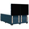 vidaXL Cama box spring con colch&oacute;n terciopelo azul 140x190 cm