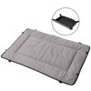 vidaXL Cama estera para perro Gris 65x80 cm