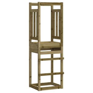 vidaXL Torre de juegos madera pino impregnada 53x46,5x169 cm