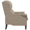 vidaXL sill&oacute;n Taup&eacute; 76 x 94 x 102 cm Microfibra