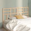 vidaXL Cabecero de cama madera maciza de pino 206x4x104 cm