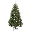vidaXL &Aacute;rbol de Navidad artificial Verde 180 cm PVC y Metal