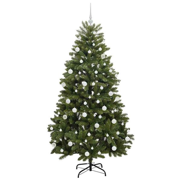 vidaXL &Aacute;rbol de Navidad artificial Verde 180 cm PVC y Metal