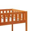 vidaXL Cama de ni&ntilde;os sin colch&oacute;n madera maciza pino marr&oacute;n 80x200 cm