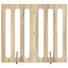 vidaXL Valla plegable para mascotas 2 uds. Roble Sonoma