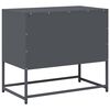 vidaXL Mueble para TV de acero gris antracita 68x39x60,5 cm