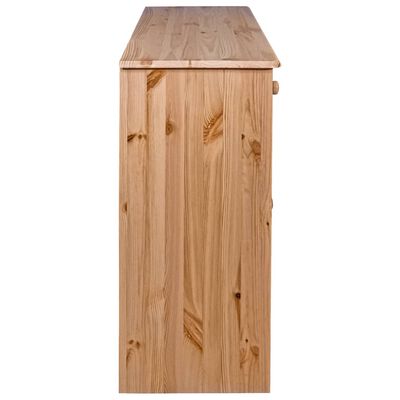 vidaXL Aparador 6 cajones madera maciza de pino 113x35x73 cm
