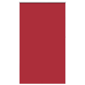 vidaXL Estor Enrollable Opaco Rojo 135x210 cm Tela Ancho 131,6 cm