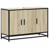 vidaXL Mueble de lavabo de ba&ntilde;o roble Sonoma 90x33x60 cm madera de ingenier&iacute;a