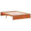 vidaXL Estructura de cama con caj&oacute;n Marr&oacute;n cera 160 x 200 cm