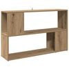 vidaXL Estanter&iacute;a madera de ingenier&iacute;a roble artisan 100x24x63 cm