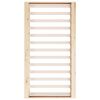 vidaXL Estructura de cama individual peque&ntilde;a madera maciza 75x190 cm