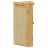 vidaXL Armario de esquina montado en la pared madera roble 45x28x60 cm