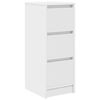 vidaXL Aparador blanco 29,5x34x76 cm madera de ingenier&iacute;a