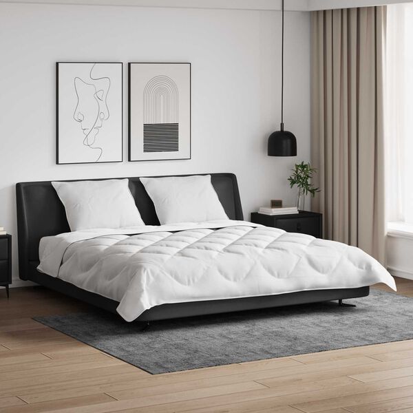 vidaXL Edred&oacute;n con almohadas con almohada 3 pcs Microfibra