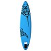 vidaXL Juego de tabla de paddle surf hinchable azul 320x76x15 cm