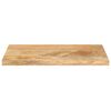 vidaXL Tablero de mesa rectangular madera maciza mango 60x30x3,8 cm