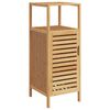 vidaXL Armario de ba&ntilde;o con estante bamb&uacute; 36x33x87 cm