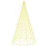 vidaXL &Aacute;rbol de Navidad en asta bandera 3000 LED blanco c&aacute;lido 800 cm