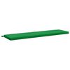 vidaXL Coj&iacute;n de banco SOEST 100% Poli&eacute;ster Verde 150 x 40 x 5 cm