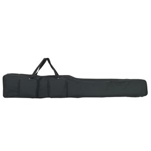 vidaXL Bolso para ca&ntilde;a de pescar tela oxford negro 150 cm