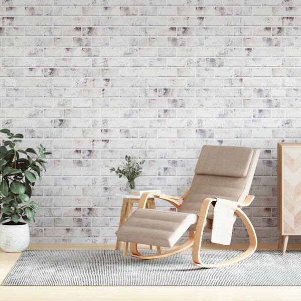 vidaXL Paneles de pared 3D 10 unidades EPS gris claro 100x50 cm