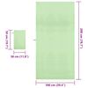 vidaXL Set de Toallas de Deportes 2 pcs Verde tela