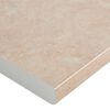 vidaXL Encimera de cocina madera ingenier&iacute;a beige textura de m&aacute;rmol