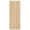 vidaXL Armario de pared madera ingenier&iacute;a roble Sonoma 69,5x34x90 cm